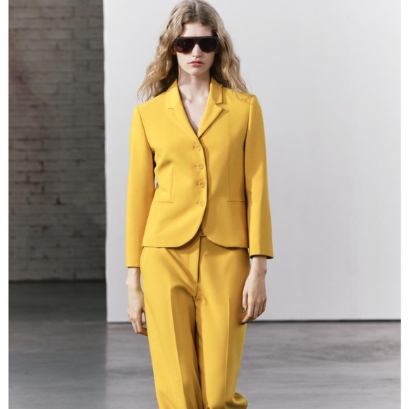 ZARA POCKET BLAZER ZW COLLECTION NWT - Picture 2 of 10